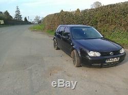 Volkswagen mk4 golf gt tdi remapped to 180 bhp spares or repairs no m. O. T