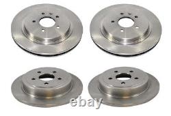 Vw Golf Mk4 1.9 Gt Tdi 130bhp 1998-2004 Front & Rear Brake Discs (check Size)