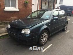 Vw golf tdi mk4/ SPARES OR REPAIR ONLY/ WILL ACCEPT OFFER