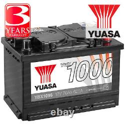 Yuasa Car Battery Calcium Open Vent 640CCA 70Ah T1 For VW Golf MK4 1.9 TDi PD